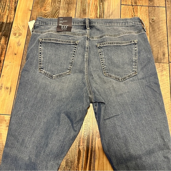 Gap True Skinny Ankle Jeans Size 16 NWT - Picture 3 of 9
